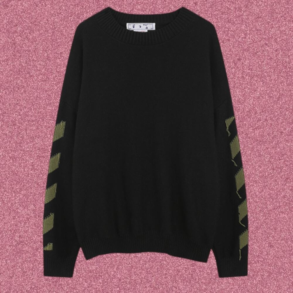 Off-White Black Men's Sweater